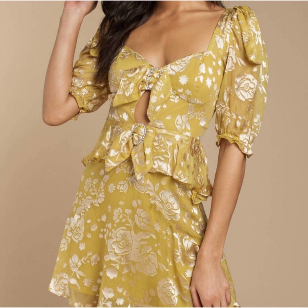 For Love & Lemons Cosmos Mini Dress